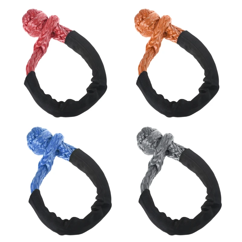 Vehicle Emergency Rescue Rugged Shackles Durable 45000lbs Synthetic Soft Shackle with Protective Sleeve T21E
Vehicle Emergency Rescue Rugged Shackles Durable 45000lbs Synthetic Soft Shackle with Protective Sleeve T21E