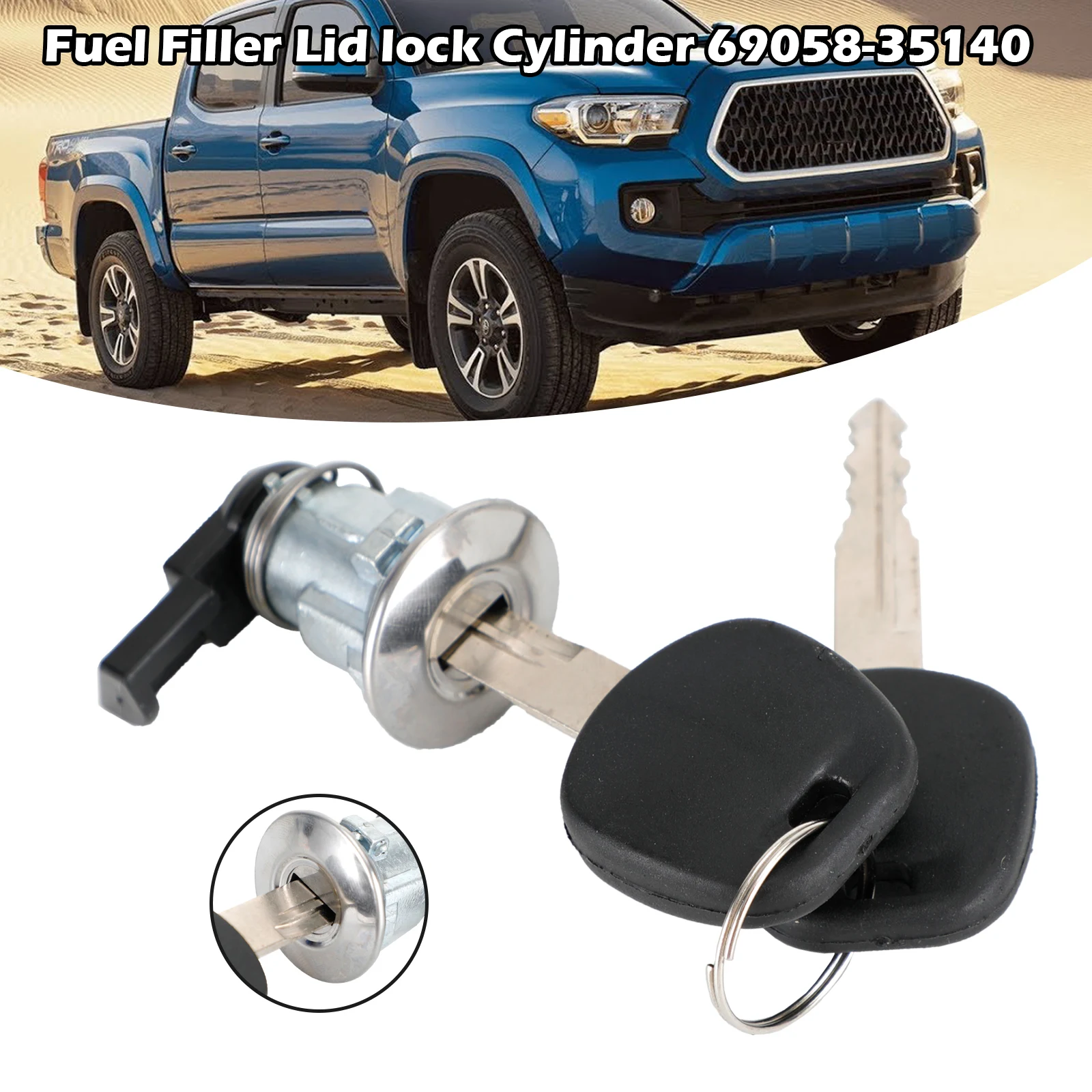 Цилиндр замка крышки топливного наполнителя Artudatech 69058-35140 для Toyota Tacoma 1995-2004, автомобильные аксессуары
Цилиндр замка крышки топливного наполнителя Artudatech 69058-35140 для Toyota Tacoma 1995-2004, автомобильные аксессуары