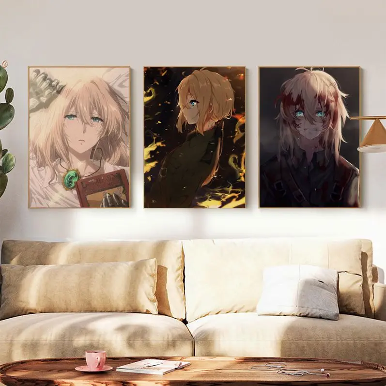 Violet Evergarden Classic Movie Posters For Living Room Bar Decoration Kawaii Room Decor
Violet Evergarden Classic Movie Posters For Living Room Bar Decoration Kawaii Room Decor