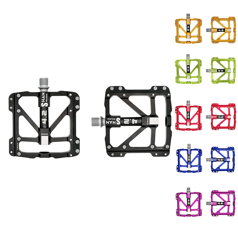 Shanmashi Bike Pedal Mountain Bike 3 Bearing Pedal Ultralight Bicycle Pedal Platform MTB BMX Bike Accessories
Shanmashi Bike Pedal Mountain Bike 3 Bearing Pedal Ultralight Bicycle Pedal Platform MTB BMX Bike Accessories