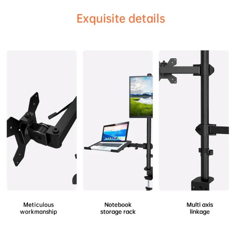 Universal Laptop Stand 360° Rotatable Notebook Holder Liftable Aluminum Alloy Stand Compatible With 9.7-17 Inch Laptop Hot
Universal Laptop Stand 360° Rotatable Notebook Holder Liftable Aluminum Alloy Stand Compatible With 9.7-17 Inch Laptop Hot