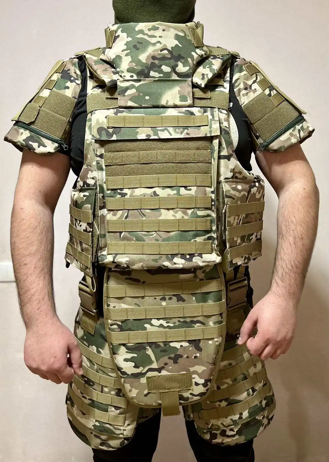 Outdoor High Quality Camouflage Full Defense Tactical Vest NIJ 3A Body Protective Combat Vest
Outdoor High Quality Camouflage Full Defense Tactical Vest NIJ 3A Body Protective Combat Vest