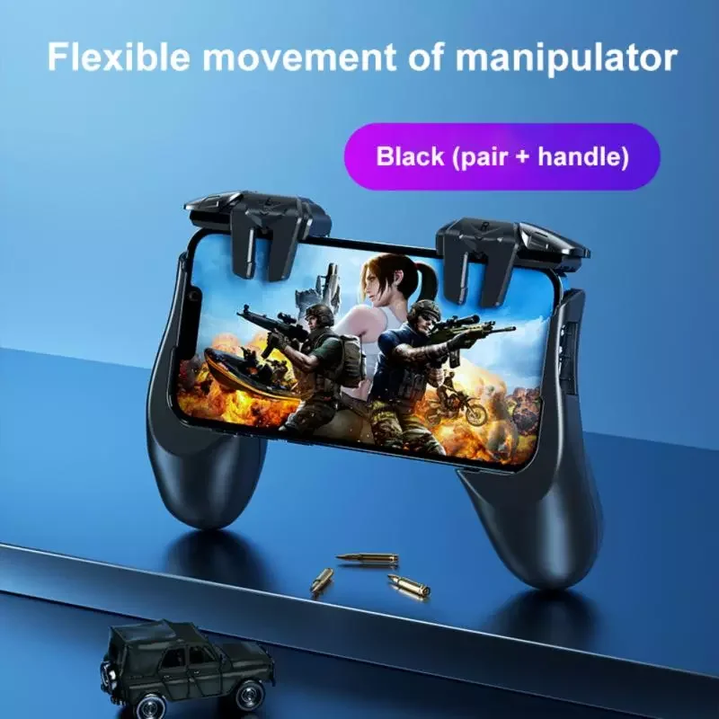 Game Trigger For PUBG Phone Gaming Controller Alloy Gamepad Joystick Aim Shooting L1R1 Key Button For Mobile Phone
Game Trigger For PUBG Phone Gaming Controller Alloy Gamepad Joystick Aim Shooting L1R1 Key Button For Mobile Phone