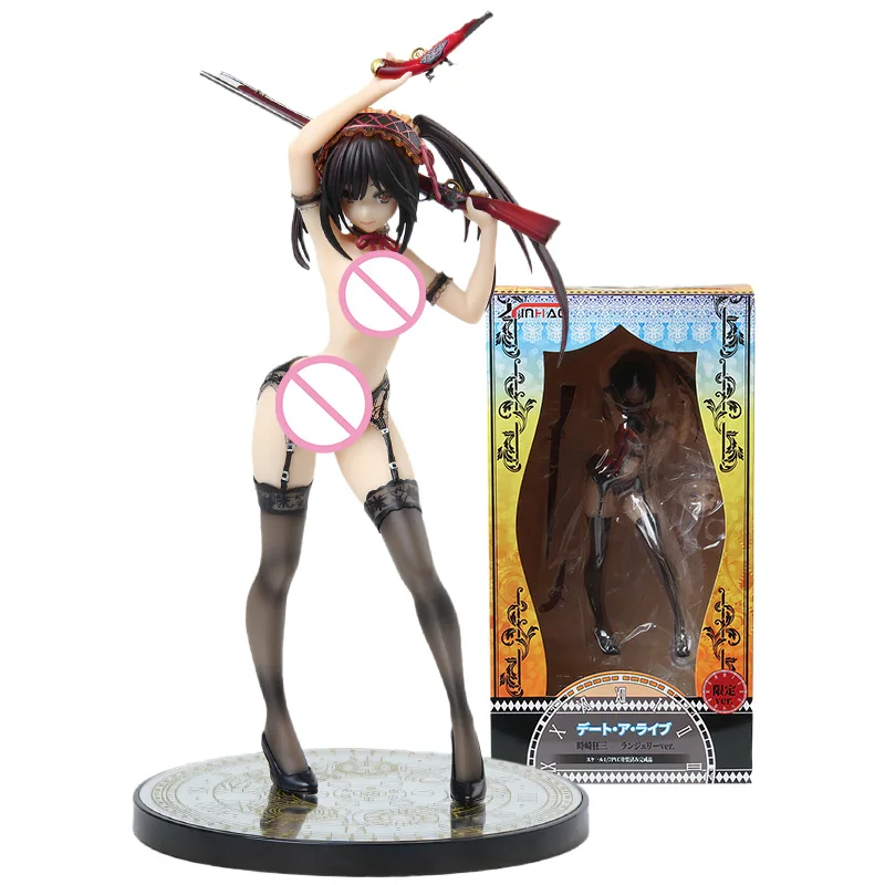 24cm Anime Date A Live Kurumi Tokisaki Lingerie Ver 1/7 Action Figure Sexy Nude Girl Hentai Adult Collectible Toy R18 Model Doll
24cm Anime Date A Live Kurumi Tokisaki Lingerie Ver 1/7 Action Figure Sexy Nude Girl Hentai Adult Collectible Toy R18 Model Doll