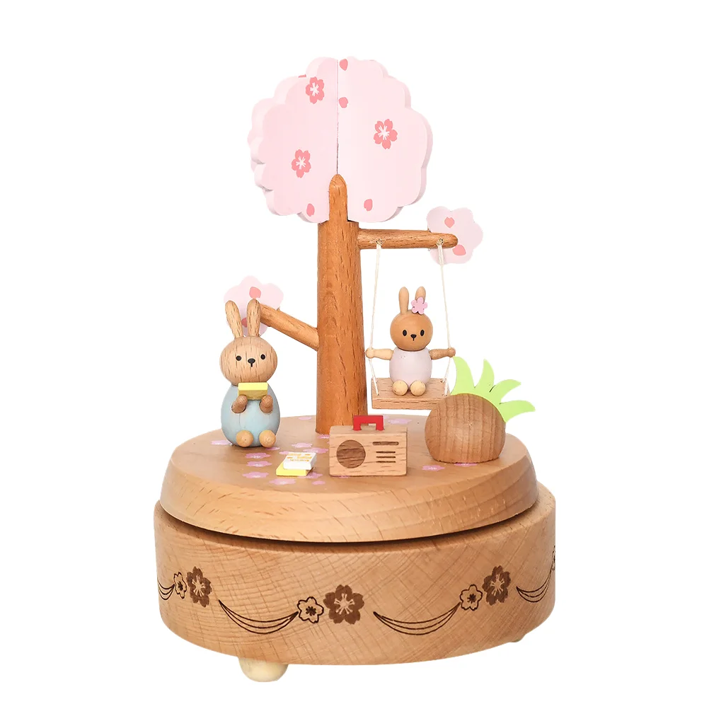 Easter Party Favor Easter Melodys Box Easter Desktop Ornament Bunny Statue Wood Rabbit Figurine Kids Musical Box Gift
Easter Party Favor Easter Melodys Box Easter Desktop Ornament Bunny Statue Wood Rabbit Figurine Kids Musical Box Gift