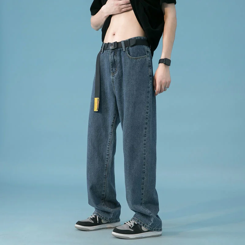 4 Color Belt Baggy Jeans Men Fashion Casual Wide Leg Jeans Men Streetwear Loose Hip Hop Straight Denim Pants Mens Trousers S-2XL
4 Color Belt Baggy Jeans Men Fashion Casual Wide Leg Jeans Men Streetwear Loose Hip Hop Straight Denim Pants Mens Trousers S-2XL