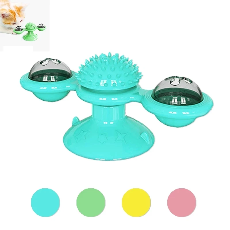 Windmill Cat Toy Interactive Pet Toys for Cats Puzzle Cat Game Toy with Whirligig Turntable for Kitten Brush Teeth Pet Supplies
Windmill Cat Toy Interactive Pet Toys for Cats Puzzle Cat Game Toy with Whirligig Turntable for Kitten Brush Teeth Pet Supplies