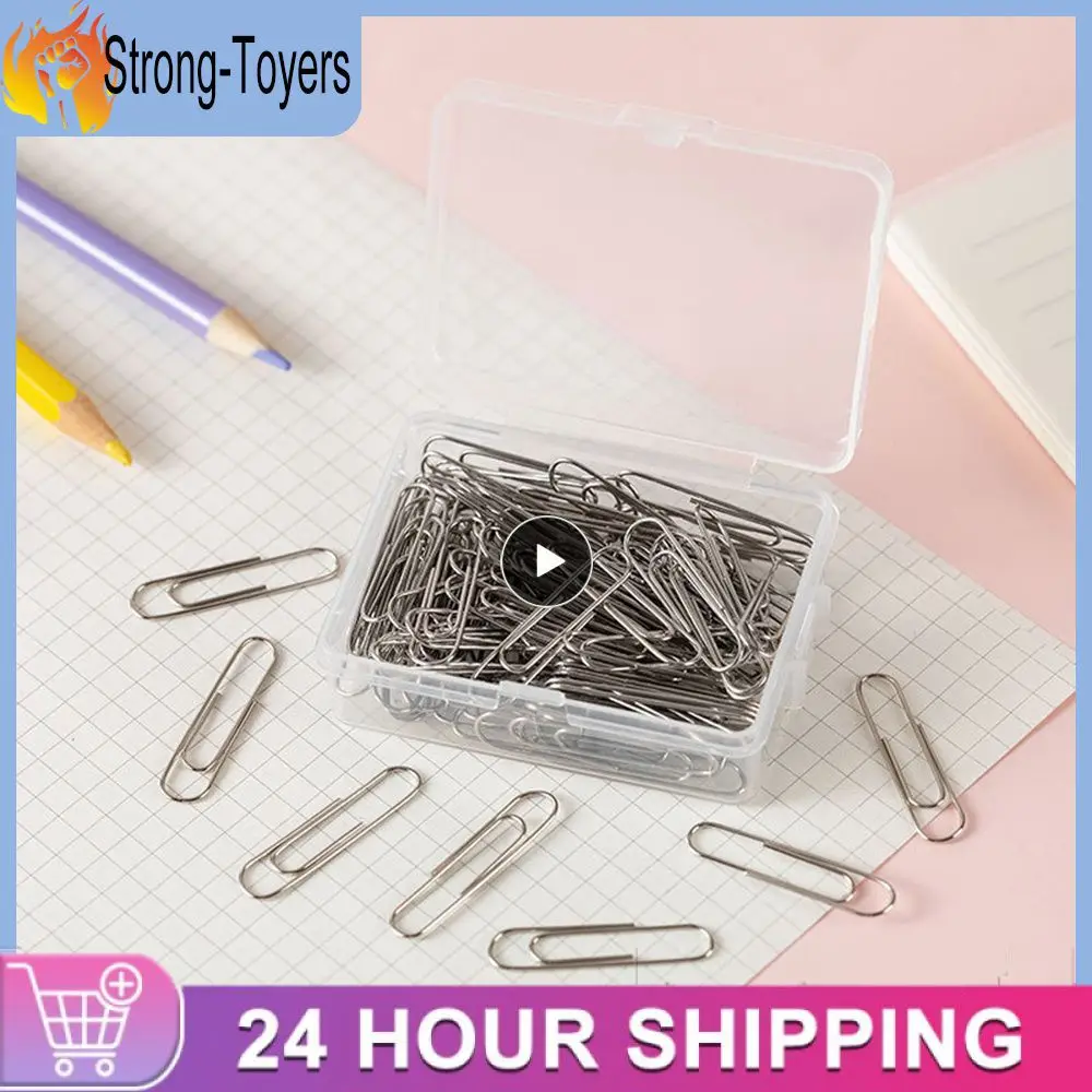 1PCS Box Colored Paper Clip Metal Clips Memo Clip Bookmarks Stationery Office Accessories School Supplies Length 18mm/50mm
1PCS Box Colored Paper Clip Metal Clips Memo Clip Bookmarks Stationery Office Accessories School Supplies Length 18mm/50mm