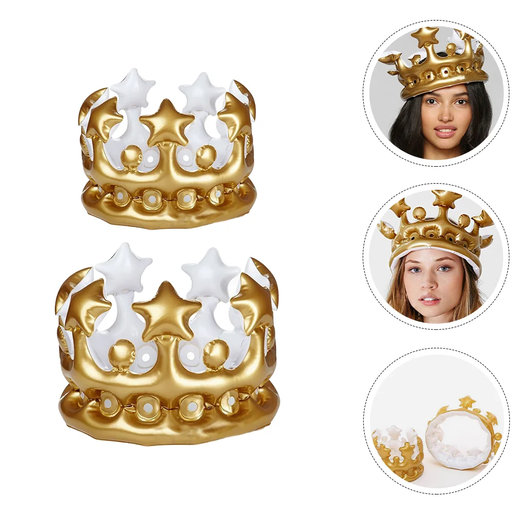 Pvc Inflatable Toys Kids Birthday Hats Decorative Stage Performance Crowns Party Favor Adult Costumes
Pvc Inflatable Toys Kids Birthday Hats Decorative Stage Performance Crowns Party Favor Adult Costumes