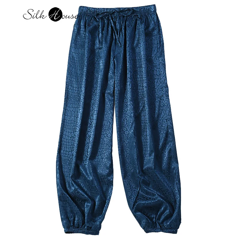 2022 Spring Women's Fashion New Silk Lantern Pants Mulberry Silk Elastic Jacquard Satin Leggings Casual Loose Nine Leggings
2022 Spring Women's Fashion New Silk Lantern Pants Mulberry Silk Elastic Jacquard Satin Leggings Casual Loose Nine Leggings