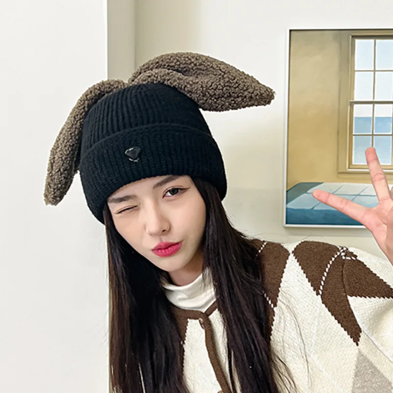 Rabbit Ears Cute Women Beanies for Women Girls Winter Knitted Warm Skullies Outdoor Hats Lovely Gifts Casual Beanie Soft Caps
Rabbit Ears Cute Women Beanies for Women Girls Winter Knitted Warm Skullies Outdoor Hats Lovely Gifts Casual Beanie Soft Caps