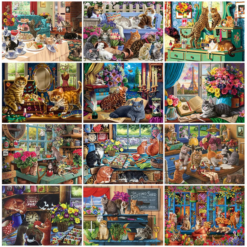 EverShine 5д DIY алмазная мозаика дом новое поступление набор алмазная вышивка кошки вышивка крестиком живопись животные рукоделие декор для дом...
EverShine 5д DIY алмазная мозаика дом новое поступление набор алмазная вышивка кошки вышивка крестиком живопись животные рукоделие декор для дом...