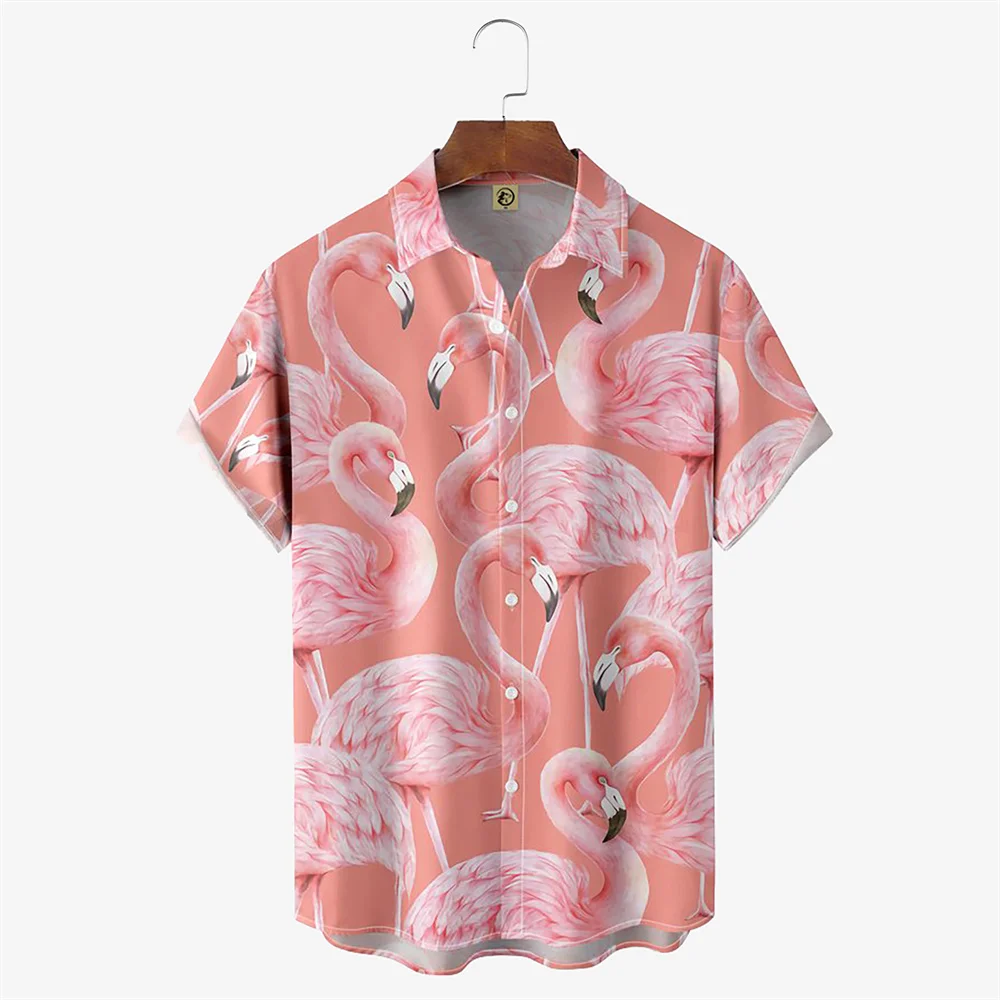 3D Shirts for Men's Hawaiian Flamingo Pattern Tops Fashion Harajuku Shirts Summer Sleeves Shirt 2023 Oversized Tee Male Clothing
3D Shirts for Men's Hawaiian Flamingo Pattern Tops Fashion Harajuku Shirts Summer Sleeves Shirt 2023 Oversized Tee Male Clothing