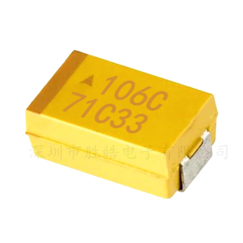 20piece Type B 16V10UF 106C SMD Tantalum Capacitor 3528 1210 Capacitor Polar Capacitor Good Quality Patch New
20piece Type B 16V10UF 106C SMD Tantalum Capacitor 3528 1210 Capacitor Polar Capacitor Good Quality Patch New