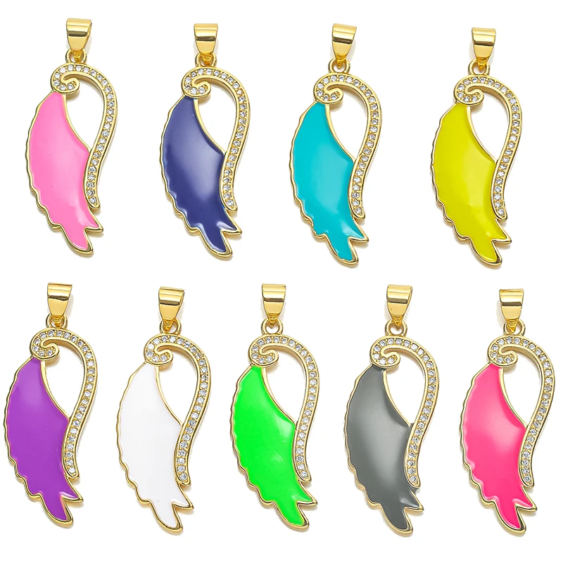 5 шт./лот смешанные цвета Подвески в виде крыльев медный cz Циркон золотой кулон DIY ожерелье для изготовления ювелирных изделий Аксессуары
5 шт./лот смешанные цвета Подвески в виде крыльев медный cz Циркон золотой кулон DIY ожерелье для изготовления ювелирных изделий Аксессуары