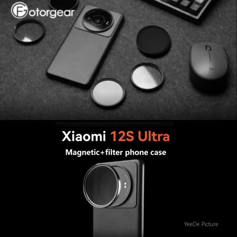 Fotorgear Phone Filter For Xiaomi 12S Ultra Phone Case 52mm CPL/ND/white Mist/star/Blue Brushed/Gold Brushed/Black Mist filter
Fotorgear Phone Filter For Xiaomi 12S Ultra Phone Case 52mm CPL/ND/white Mist/star/Blue Brushed/Gold Brushed/Black Mist filter