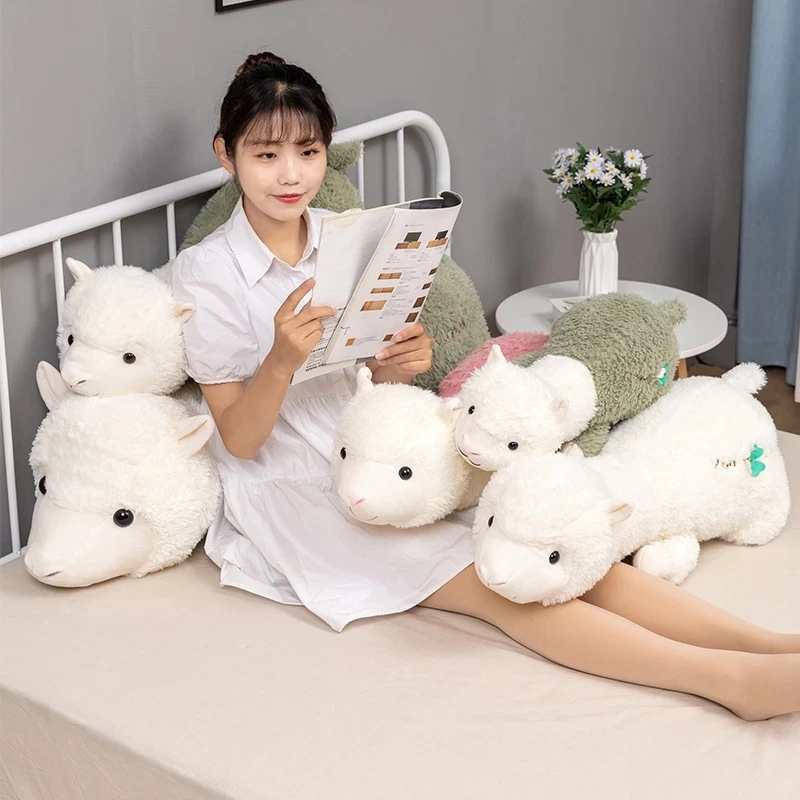 100cm Giant Super Soft Lying Alpaca Plush Toy Japanese Alpaca Soft Stuffed Cute Sheep Llama Animal Sleep Pillow For Kids Gift
100cm Giant Super Soft Lying Alpaca Plush Toy Japanese Alpaca Soft Stuffed Cute Sheep Llama Animal Sleep Pillow For Kids Gift
