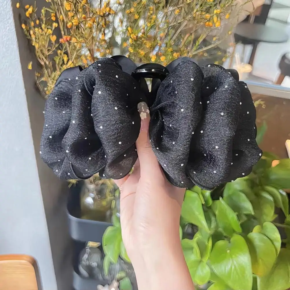 Double-sided Bow Hair Clip Stylish Women's Hair Grip Multi-layered Bubble Shape with Shiny Decor Strong Claw for Anti-slip Solid
Double-sided Bow Hair Clip Stylish Women's Hair Grip Multi-layered Bubble Shape with Shiny Decor Strong Claw for Anti-slip Solid