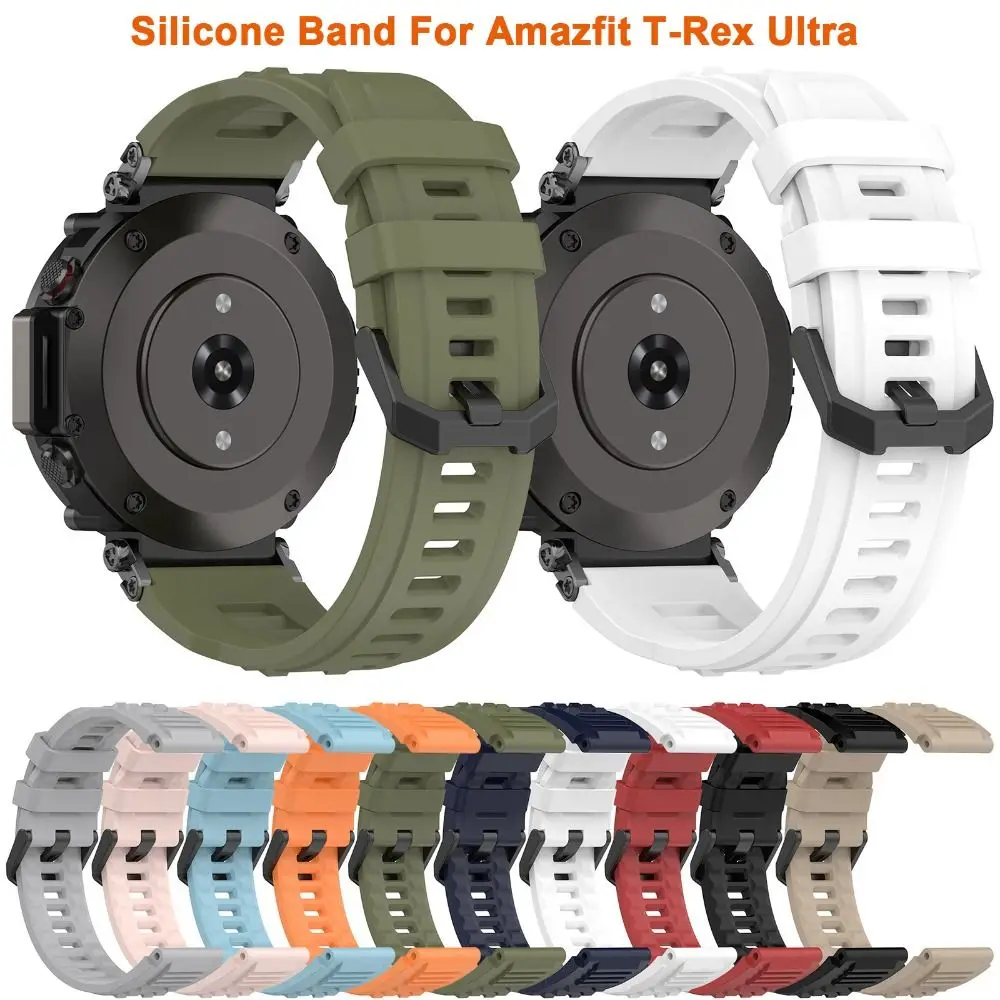 Replacement Wristband Smart Silicone Strap New Bracelet for Amazfit T-Rex Ultra
Replacement Wristband Smart Silicone Strap New Bracelet for Amazfit T-Rex Ultra