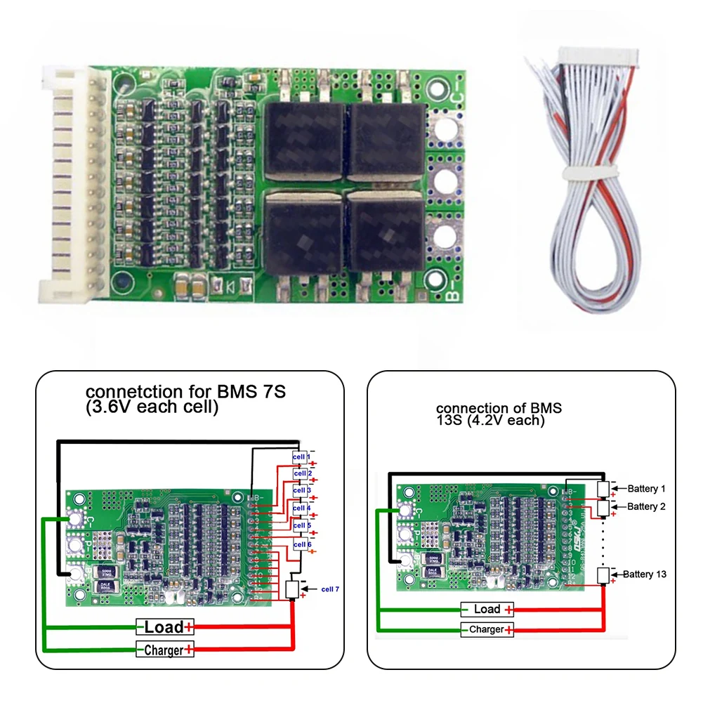 24V 36V 48V PCB Board Replacement Spare Parts Protection Accessories Battery Pack Charging Module Equalizer Board
24V 36V 48V PCB Board Replacement Spare Parts Protection Accessories Battery Pack Charging Module Equalizer Board