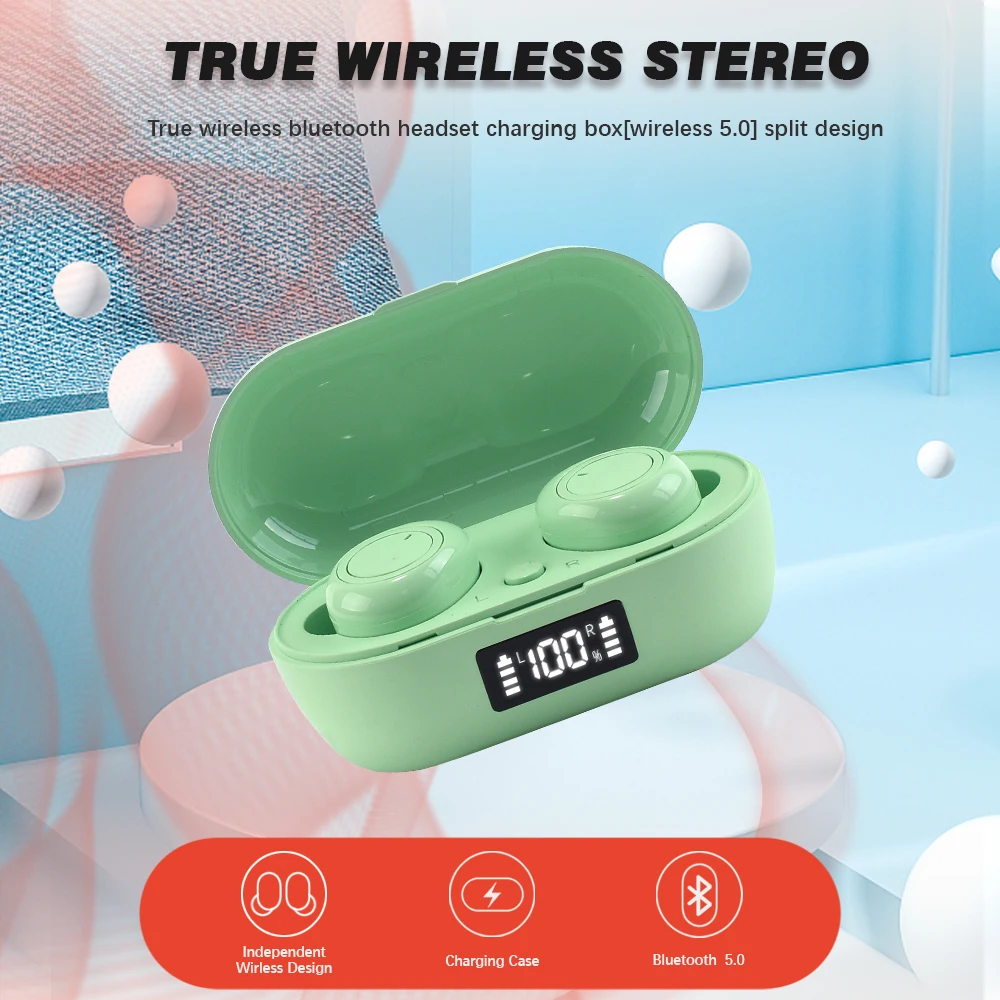 S100 Wireless Bluetooth 5.0 TWS Earphone Earbuds Sport Macaron Headset with charging BOX For xiaomi oppo smartphone
S100 Wireless Bluetooth 5.0 TWS Earphone Earbuds Sport Macaron Headset with charging BOX For xiaomi oppo smartphone