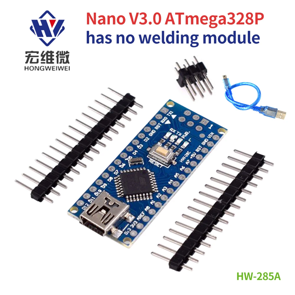 USB Driver NANOV3.0 CH340 Atmega328p ATMEGA328P Micro Controller Electronic Development Board Module for Arduino Nano3.0 MEGA328
USB Driver NANOV3.0 CH340 Atmega328p ATMEGA328P Micro Controller Electronic Development Board Module for Arduino Nano3.0 MEGA328