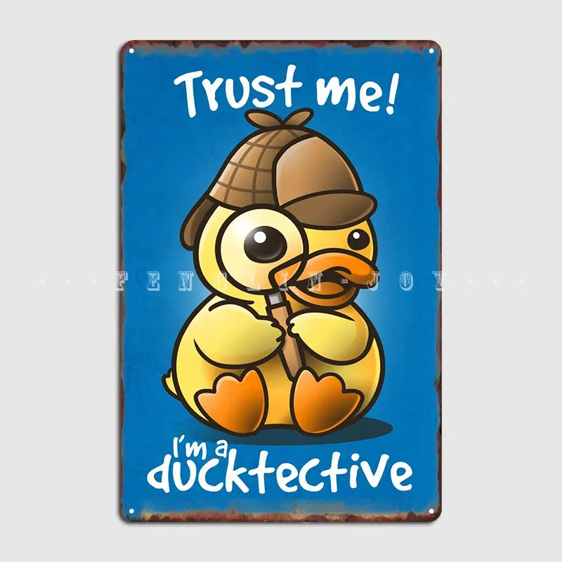 Ducktective металлический знак настенный Забавный клубный постер оловянные плакаты
Ducktective металлический знак настенный Забавный клубный постер оловянные плакаты