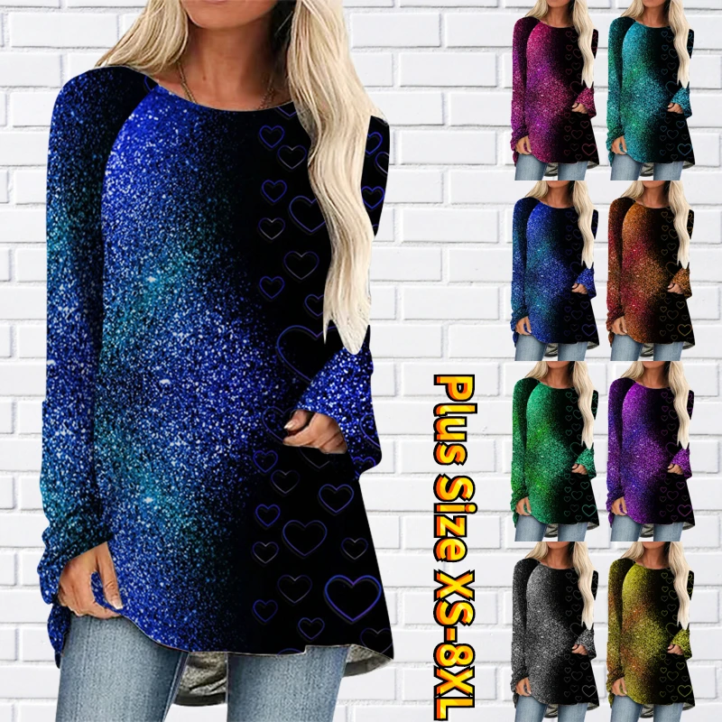 2022 New Round Neck Splice Abstract Print T-shirt Everyday Street Fashion Autumn Winter Women Retro Elegant Pullover Tops Tee
2022 New Round Neck Splice Abstract Print T-shirt Everyday Street Fashion Autumn Winter Women Retro Elegant Pullover Tops Tee