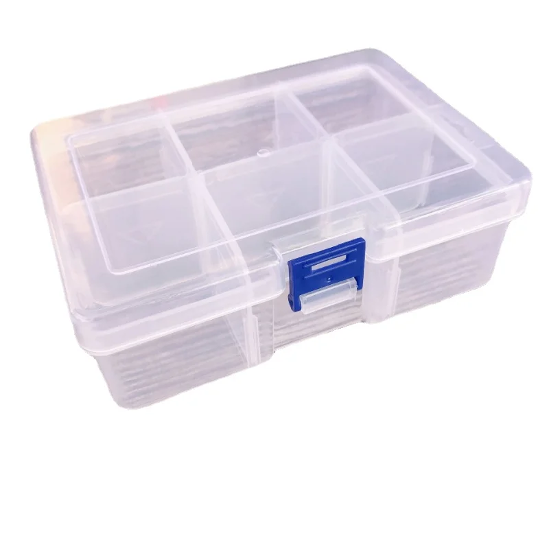3PCs Large Detachable Plastic Box Blue Buckle 6 Grid Storage Box Hardware Box Jewelry Box Tool Finishing Box
3PCs Large Detachable Plastic Box Blue Buckle 6 Grid Storage Box Hardware Box Jewelry Box Tool Finishing Box
