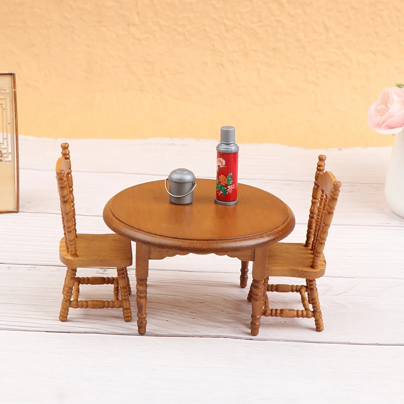 1:12 Dollhouse Miniature Furniture Table Chair Model Doll House Decor Doll House Decoration Doll House Round Table Chairs Set
1:12 Dollhouse Miniature Furniture Table Chair Model Doll House Decor Doll House Decoration Doll House Round Table Chairs Set