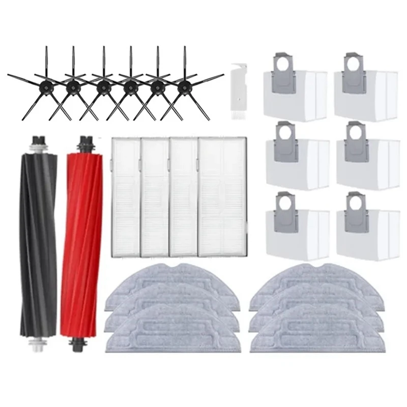 Main Side Brush Filter Mop Choth Dust Bags Plastic Replacement Parts For Roborock S8/S8+ S8 Pro Ultra Accessories
Main Side Brush Filter Mop Choth Dust Bags Plastic Replacement Parts For Roborock S8/S8+ S8 Pro Ultra Accessories