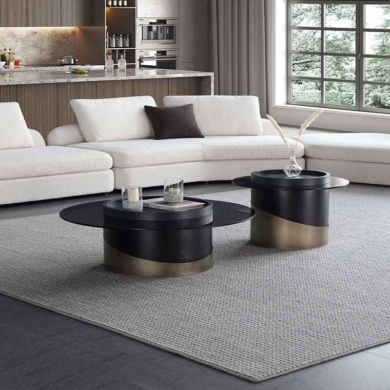 Italian-style Glass Coffee Table, Luxury, Modern High-level Designer, Round Wood Grain Size, Tea Table Edge Combination
Italian-style Glass Coffee Table, Luxury, Modern High-level Designer, Round Wood Grain Size, Tea Table Edge Combination