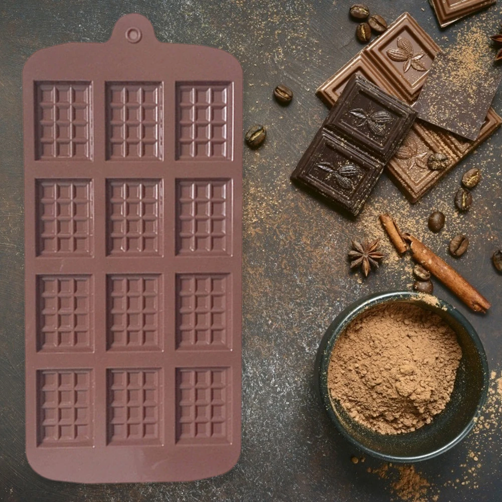 DIY Chocolate Mold Rectangle Mould Kitchen Bakeware Cake Maker Silicone Ice Tray for Household Kitchen Easy Supplies
DIY Chocolate Mold Rectangle Mould Kitchen Bakeware Cake Maker Silicone Ice Tray for Household Kitchen Easy Supplies