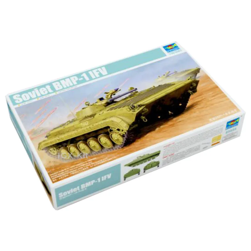 

Trumpeter 05555 1/35 Soviet BMP-1 IFV Infantry Fighting Vehicle Military Toy Handcraft Plastic Assembly Model Building Kit