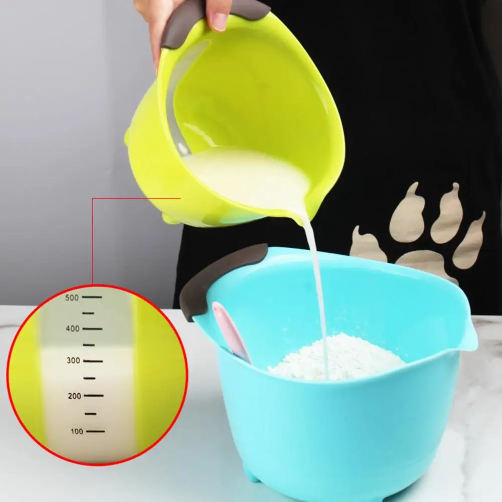 Kitchen Salad Bowls 3 Pcs/Set Safe Food Grade No Odor Comfortable Grip Salad Mixing Bowls Kitchen Supplies
Kitchen Salad Bowls 3 Pcs/Set Safe Food Grade No Odor Comfortable Grip Salad Mixing Bowls Kitchen Supplies