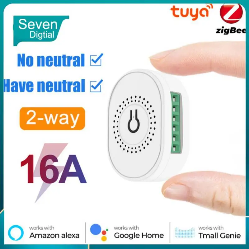 2/4/6PCS Diy 16a Zigbee Switch Remote Control Mini Switch Module Voice Two Way Control Breaker Work With Alexa Google Home
2/4/6PCS Diy 16a Zigbee Switch Remote Control Mini Switch Module Voice Two Way Control Breaker Work With Alexa Google Home