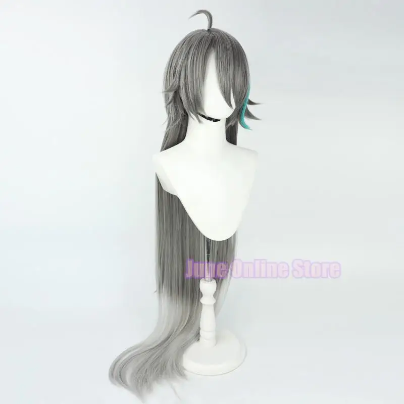 SU Cosplay Wig Honkai Impact 3 3rd 125cm Long Su Dark Grey Blue Highlights Straight Hair Kevin Mei Hua Women Game Headwear
SU Cosplay Wig Honkai Impact 3 3rd 125cm Long Su Dark Grey Blue Highlights Straight Hair Kevin Mei Hua Women Game Headwear