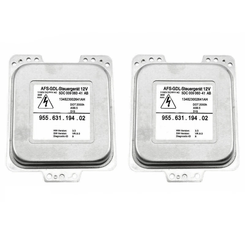 2 X New For 08-10 -Porsche Cayenne Headlight Xenon Ballast HID Control Unit Module 95563119403
2 X New For 08-10 -Porsche Cayenne Headlight Xenon Ballast HID Control Unit Module 95563119403