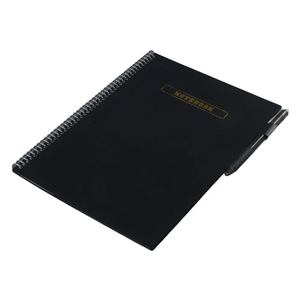 Smart Notebook Office Reusable A4 Size Notepad Black Writing Pads Business 
Smart Notebook Office Reusable A4 Size Notepad Black Writing Pads Business