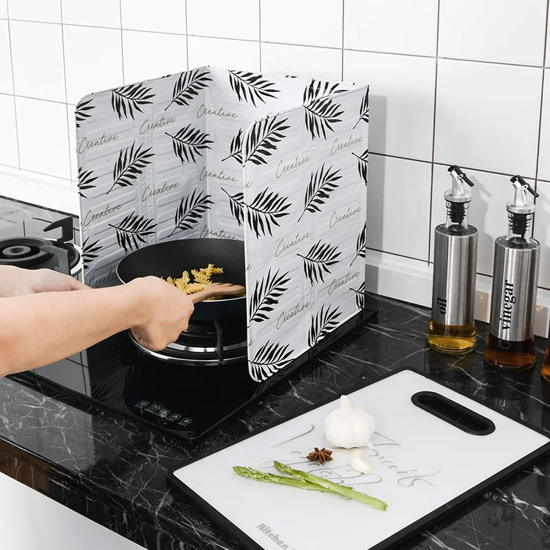 Gas Stove Aluminum Foil Oil Baffle Heat Insulation Board Creative Kitchen Cooking Oil Baffle Household Stove Splash Oil Baffle
Gas Stove Aluminum Foil Oil Baffle Heat Insulation Board Creative Kitchen Cooking Oil Baffle Household Stove Splash Oil Baffle