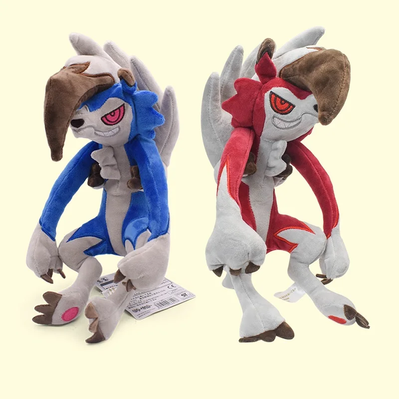 

Pokemon Lycanroc-Midnight Plush Stuffed Animal Toy Lycanroc Daylight Dusk Night Standing Sitting Plush Doll for Children Gift