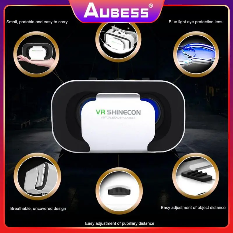 Abs Vr Glasses Adjustable Pupil Distance Virtual Reality Helmet Onvenient And Firm Shinecon G06e Optical Lens Vr 205 Grams Vr
Abs Vr Glasses Adjustable Pupil Distance Virtual Reality Helmet Onvenient And Firm Shinecon G06e Optical Lens Vr 205 Grams Vr