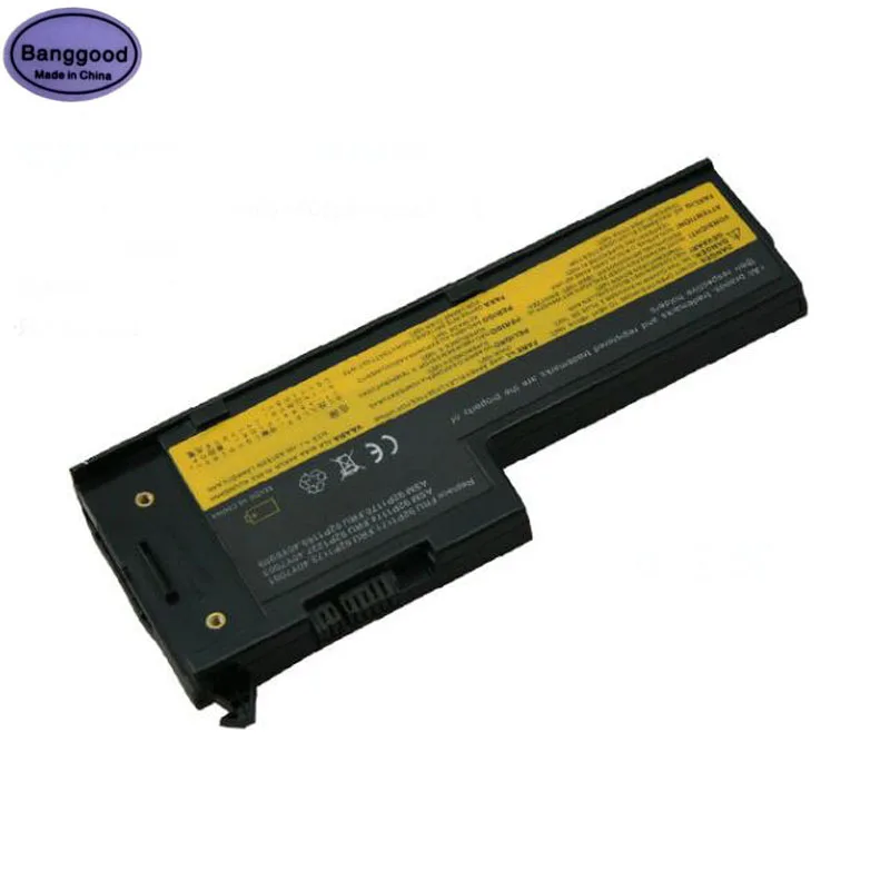 

14.4V 2200mAh FRU 92P1163 92P1171 Laptop Battery for IBM LENOVO ThinkPad X60 1706 2509 X60s 1702 2522 X61 7676 X61s 7669 Serie