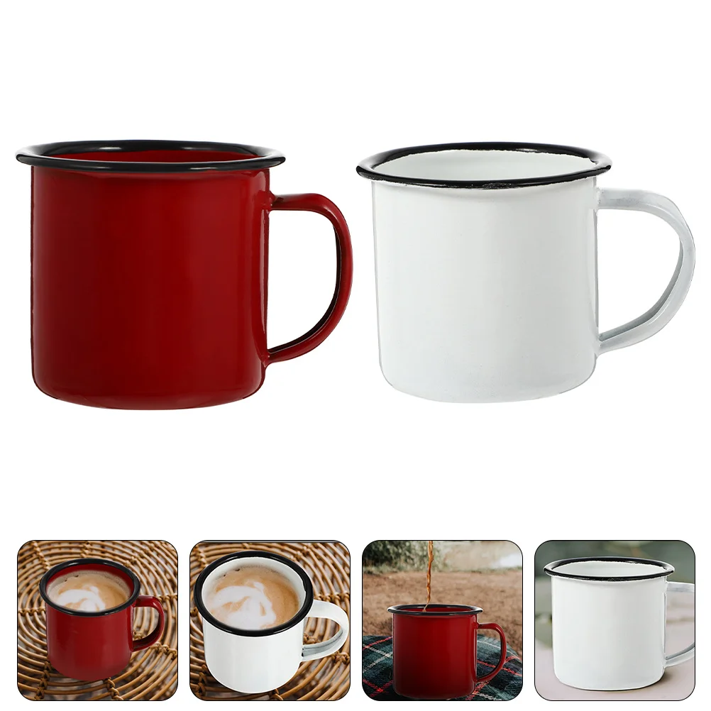 Mug Coffee Enamel Cups Water Vintage Camping Tea Mugs Drinking Cup Retro Multi Functional Metal Campfire Tin Enamelware Beer
Mug Coffee Enamel Cups Water Vintage Camping Tea Mugs Drinking Cup Retro Multi Functional Metal Campfire Tin Enamelware Beer
