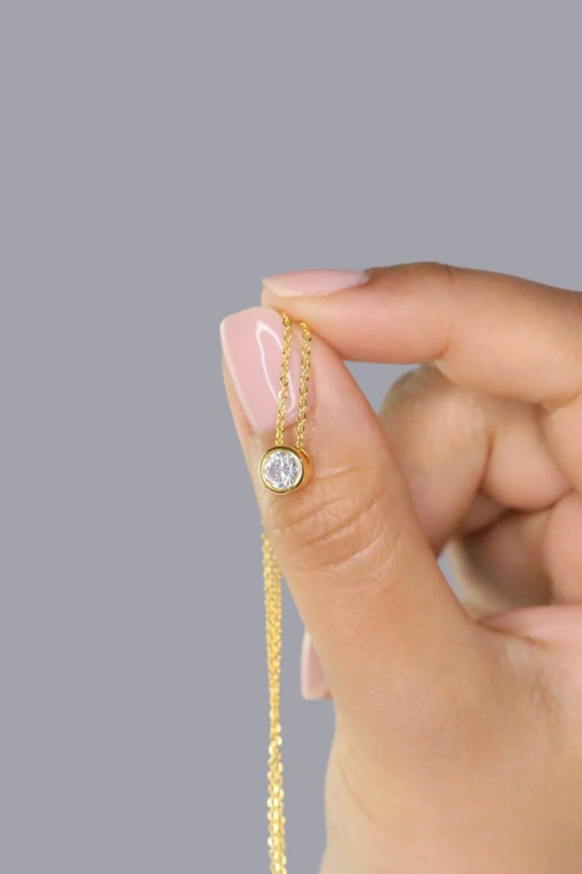 Ожерелье для помолвки с кристаллами, бриллиантами, цирконием, лабораторией, бриллиантами 0,50 карат 
Ожерелье для помолвки с кристаллами, бриллиантами, цирконием, лабораторией, бриллиантами 0,50 карат