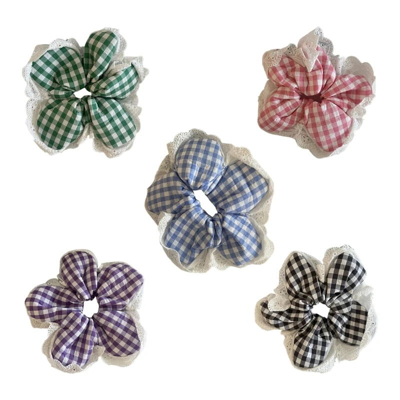 Delicate Lace Hair Tie for Women Ponytail Holder Cute Scrunchies Colorful Theme Plaids Hair Rope Hair Tie Dropshipping
Delicate Lace Hair Tie for Women Ponytail Holder Cute Scrunchies Colorful Theme Plaids Hair Rope Hair Tie Dropshipping