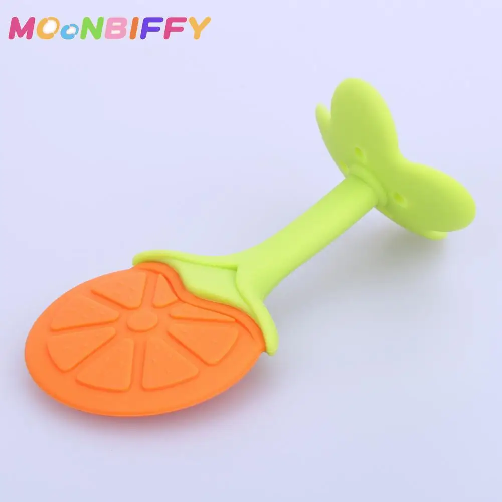 1Pcs Safety Silicone Children's Fruit Teeth Latex Training Baby Orange Strawberry Grapes Free Training Tooth Teether Toys s
1Pcs Safety Silicone Children's Fruit Teeth Latex Training Baby Orange Strawberry Grapes Free Training Tooth Teether Toys s