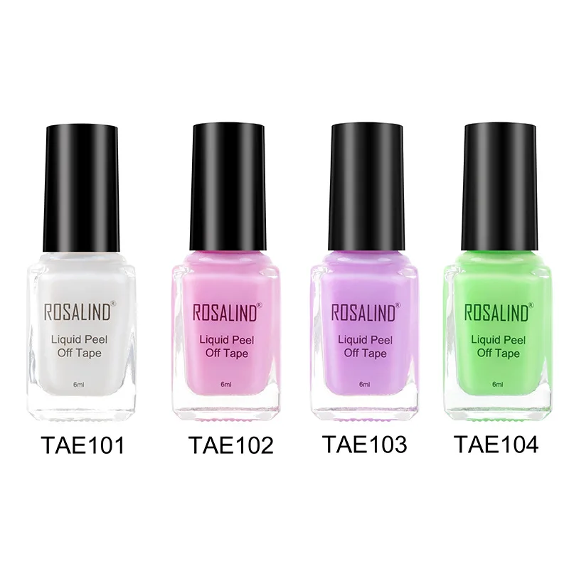 ROSALIND Peel Off Liquid Tape Odor-Free Nail Edge Skin Care Liquid Nail Art Gel Latex Edge Protection Easy Removing Tool
ROSALIND Peel Off Liquid Tape Odor-Free Nail Edge Skin Care Liquid Nail Art Gel Latex Edge Protection Easy Removing Tool