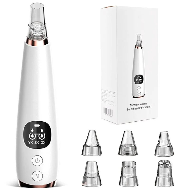Blackhead Remover Pore Vacuum Electric USB Facial Cleaner Acne Tool Nose Face Deep Cleansing Skin Care Machine LED Display
Blackhead Remover Pore Vacuum Electric USB Facial Cleaner Acne Tool Nose Face Deep Cleansing Skin Care Machine LED Display
