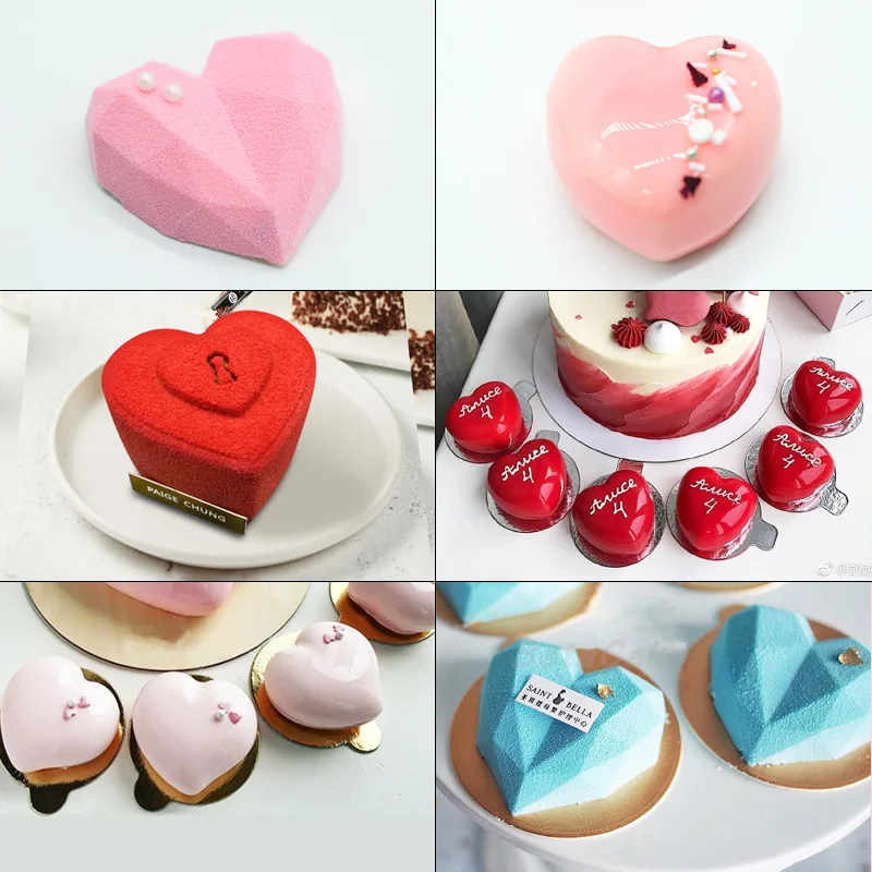 Silicone Mold Cake Valentine's Day Heart Shape Chocolate Pastry Molds Silicone Silicone Bakeware Rose Silicon Mould Cake Mold
Silicone Mold Cake Valentine's Day Heart Shape Chocolate Pastry Molds Silicone Silicone Bakeware Rose Silicon Mould Cake Mold